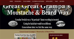 Desktop Screenshot of moustachetamer.com